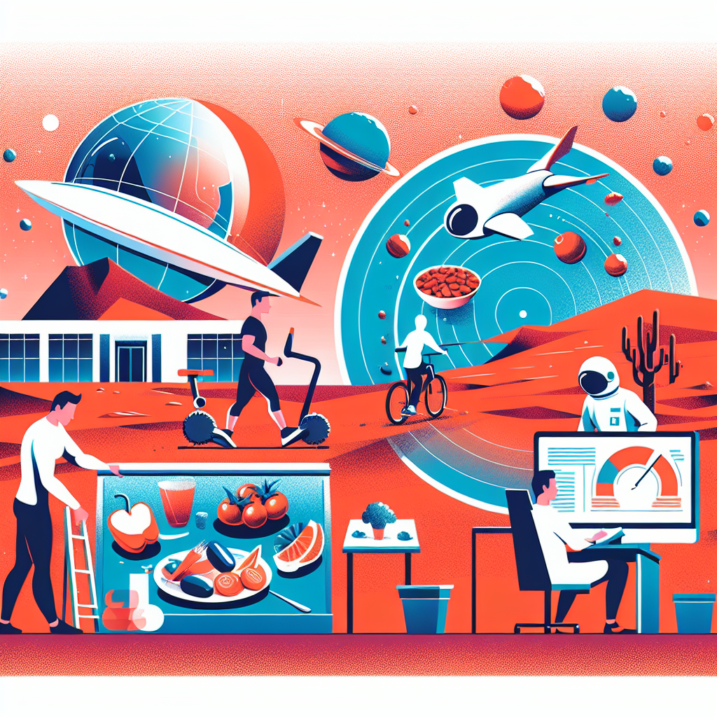 Strategi Hidup Sehat untuk Koloni Manusia di Mars